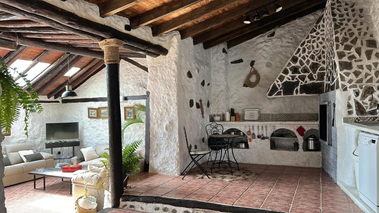 Casa Mara Casa Rural Con Terraza, Barbacoa Y Vistas Al Teide El Tanque Exterior foto