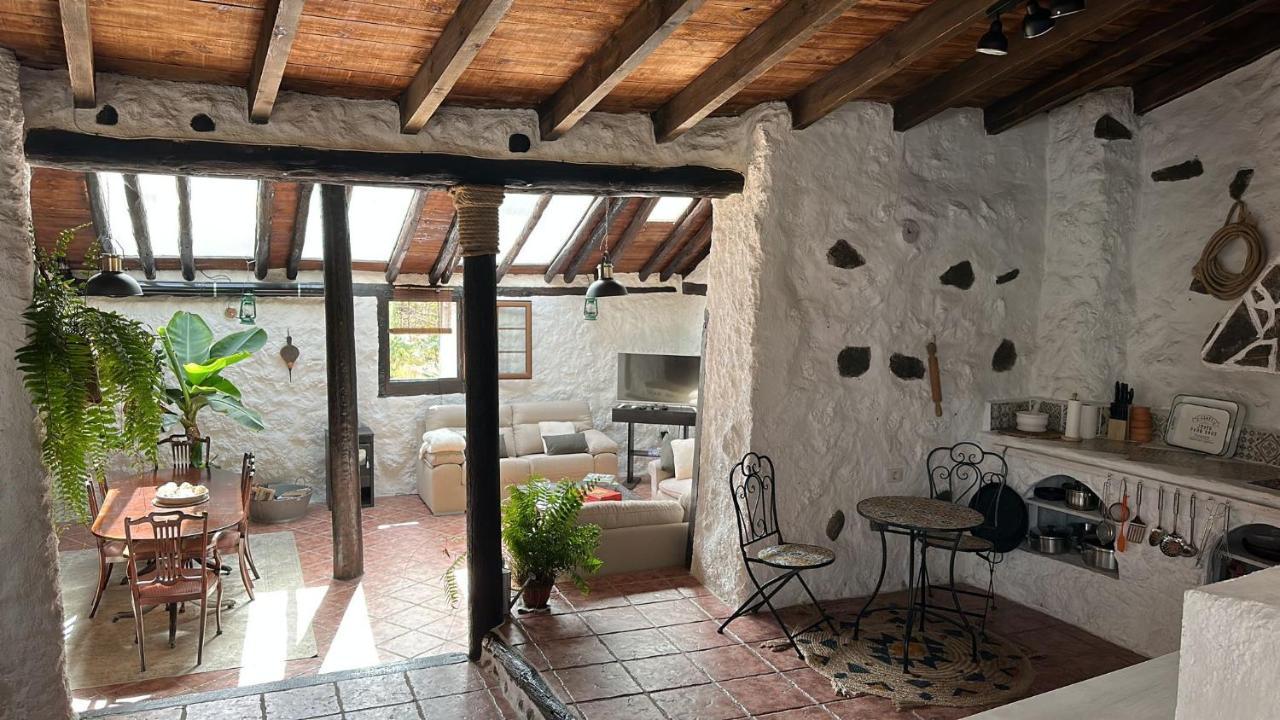 Casa Mara Casa Rural Con Terraza, Barbacoa Y Vistas Al Teide El Tanque Exterior foto